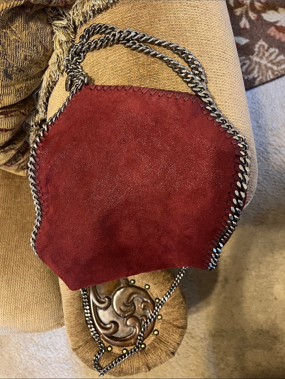Stella McCartney Falabella Mini Red